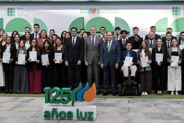 The King presides over the presentation of the Iberdrola Scholarships 2026 First Line The Minister for Digital Transformation and Civil Service, Óscar López 6i , King Felipe VI 7i and the Chairman of Iberdrola, Ignacio Sánchez 8i , during the presentation of the Iberdrola Scholarships, at the Iberdrola Campus, on March 15, 2026, in San Agustín de Guadalix, Madrid Spain The scholarships contribute to excellence in the training of young people, providing them with a high degree of qualification that facilitates their access to their first job These scholarships promote the training of young high-level professionals in the field of energy, pursuing studies in different areas of interest Computer Engineering, Mathematics and Big Data, Cybersec Copyright: xEuropaxPressx 7371163