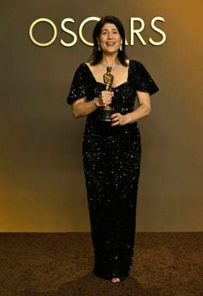 HOLLYWOOD, CA - MARCH 15: Cassandra Kulukundis in the press room at the 98th Oscars at Dolby Theatre on March 15, 2026 in Hollywood, California.Credit: Admedia Hollywood USA - ZUMAa123 20260316_zaa_a123_187 Copyright: xMediaPunchx