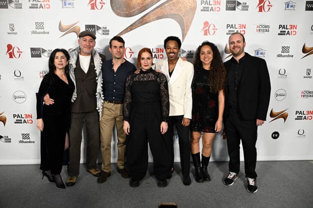 Photocall of the 34th edition of the Actors and Actresses Union Awards Lucía de Luque, Daniel Albaladejo, Daniel Muriel, Silvia de Pé, Jean Cruz, Anahi Beholi and Chendo Lestao pose at the photocall of the 34th edition of the Actors and Actresses Union Awards, March 16, 2026, in Madrid Spain The Union Awards have a characteristic that makes them unique and special, as they are the vote of the profession, with the Unions own membership choosing the winners from among all their peers 16 MARCH 2026 José Madrid Madrid Madrid Spain Copyright: xJosà xOlivax 7372606
