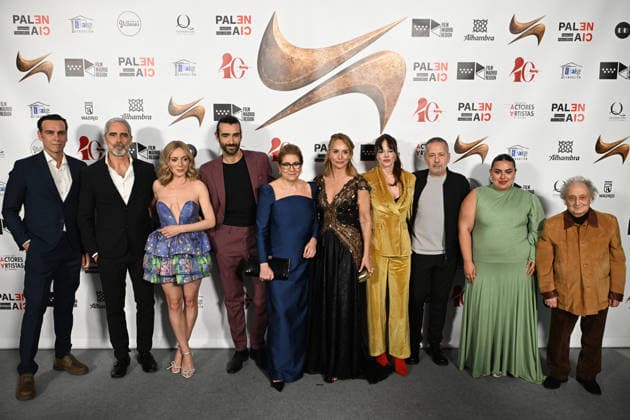 Photocall of the 34th edition of the Actors and Actresses Union Awards Ciro Miró, Nando González, Ángela Cremonte, Aitor Luna, Luisa Martín, Mar Regueras, Beatriz Rico, Rafa Castejón, Blanca Martínez Rodrigo and Pepe Carabias pose at the photocall of the 34th edition of the Actors and Actresses Union Awards, March 16, 2026, in Madrid Spain The Union Awards have a characteristic that makes them unique and special, because they are the vote of the profession, being the own membership of the Union who chooses the winners from among all his companeros and companeras 16 MARCH 2026 José Madrid Madrid Madrid Espana Copyright: xJosà xOlivax 7372610
