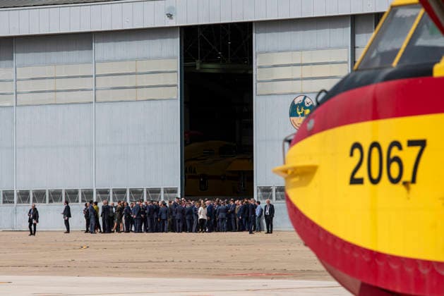 The King attends the technological demonstration days of the Connected, Sustainable and Intelligent Air Base BASCI King Felipe VI attends the technological demonstration days of the Connected, Sustainable and Intelligent Air Base BACSI , at Los Llanos Air Base, on March 18, 2026, in Albacete, Castilla La Mancha Spain The Kings visit is part of the inauguration of the Technological Demonstration Days BACSI 2026, an Air and Space Army exercise that shows digitalization, connectivity and sustainability projects for air bases, with the presence of companies, universities and demonstrations at Los Llanos Air Base 18 MARCH 2026 Víctor Ferná Albacete Castilla La Mancha Albacete Castilla La Mancha Castilla La Mancha Espana Copyright: xVictorxFernandezx 7377345