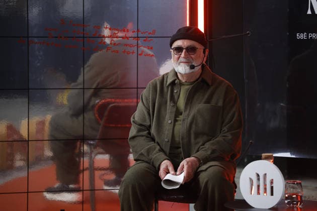 The Mallorcan writer Biel Mesquida wins the 58th Premi d Honor de les Lletres Catalanes The Mallorcan writer Biel Mesquida wins the 58th Premi d Honor de les Lletres Catalanes, on March 19, 2026, in Barcelona, Catalonia Spain Mesquida has been awarded the 58th Premi d Honor de les Lletres Catalanes, a recognition made by Òmnium Cultural to his literary career According to the rules, the Prize, endowed with 20,000 euros, is awarded to a person who for his literary or scientific work in Catalan language, and for the importance and exemplary nature of his intellectual work, has contributed significantly and continuously in the cultural life 19 MARCH 2026 Kike Rincó Barcelona Barcelona Barcelona Espana Copyright: xKikexRinconx 7379401