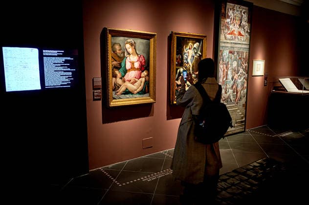 Exhibition VASARI AND ROME ROME, ITALY - MARCH 19: The dialogue between Giorgio Vasari (1511 1574) and the Eternal City comes to life at the Capitoline Museums with the exhibition Vasari and Rome, a show celebrating the master from Arezzo as a central figure in Rome™s cultural scene. On display are over seventy works, including drawings, prints, engravings, letters, medals, sculptures, and paintings, among which are sixteen autographs along with seven drawings From March 20 to July 19, 2026, Palazzo Caffarelli on March 19, 2026 in Rome, Italy. Rome Italy Copyright: xStefanoxMontesix