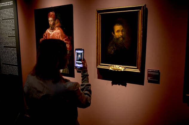 Exhibition VASARI AND ROME ROME, ITALY - MARCH 19: The dialogue between Giorgio Vasari (1511 1574) and the Eternal City comes to life at the Capitoline Museums with the exhibition Vasari and Rome, a show celebrating the master from Arezzo as a central figure in Rome™s cultural scene. On display are over seventy works, including drawings, prints, engravings, letters, medals, sculptures, and paintings, among which are sixteen autographs along with seven drawings From March 20 to July 19, 2026, Palazzo Caffarelli on March 19, 2026 in Rome, Italy. Rome Italy Copyright: xStefanoxMontesix