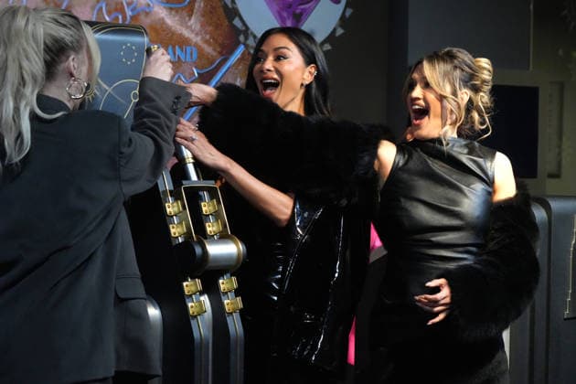 March 19, 2026, New York, Ny, USA: KIMBERLY WYATT, NICOLE SCHERZINGER and ASHLEY ROBERTS of The Pussycat Dolls light the Empire State Building, .Empire State Building,NYC.March 19, 2026. . The Pussycat Dolls Light the Empire State Building, .Empire State Building,NYC.March 19, 2026. New York USA - ZUMAms4_ 20260319_faf_ms4_017 Copyright: xSoniaxMoskowitzxGordonx