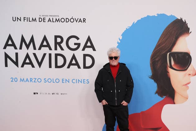 March 19, 2026, Madrid, Madrid, Spain: Spanish director PEDRO ALMODOVAR and the cast of his latest feature film AMARGA NAVIDAD (BITTER CHRISTMAS) pose at the red carpet held at the Real Casino de Madrid. This movie marks the 24th feature film in the career of the two time Academy Award winner, who has defined the landscape of modern Spanish cinema for over forty years. The production by EL DESEO features a prestigious cast including BARBARA LENNIE, LEONARDO SBARAGLIA, AITANA SANCHEZ GIJON, VICTORIA LUENGO, PATRICK CRIADO, MILENA SMIT, and QUIM GUTIERREZ, with special appearances by ROSSY DE PALMA, CARMEN MACHI, and GLORIA MUNOZ. The film explores the thin line between reality and autofiction. The theatrical release is set for. The theatrica - ZUMAo127 20260319_zep_o127_120 Copyright: xHugoxOrtunox