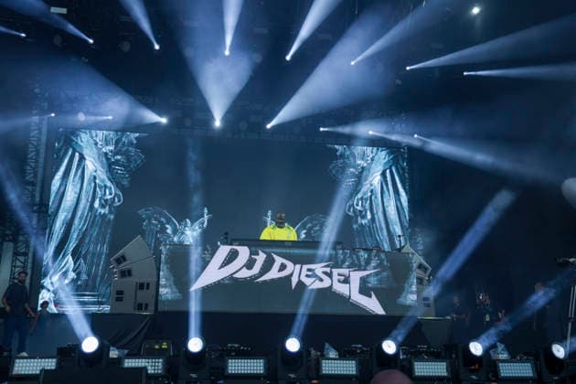 Sao Paulo (SP), 03 20 2026 - Culture Shows Festival DJ Diesel - Shaquille O Neal performs as DJ Diesel at Lollapalooza Brazil 2026. Using the stage name DJ Diesel (one of his nicknames on the dance floor), Shaq performed on the Perry s stage, dedicated to electronic music, this Friday, March 20, 2026. NBA legend Shaquille O Neal will perform as DJ Diesel at Lollapalooza Brazil 2026. (Foto: Leco Viana Thenews2 imago images) Sao Paulo (SP), 03 20 2026 - Culture Shows Festival DJ Diesel - Shaquille O Neal performs as DJ Diesel at Lollapalooza Brazil 2026. Using the stage name DJ Diesel (one of his nicknames on the dance floor), Shaq performed on the Perry s stage, dedicated to electronic music, this Friday, March 20, 2026. Copyright: xLecoxVianax
