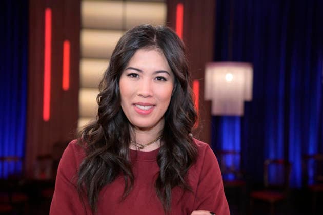 Mai Thi Nguyen-Kim, Chemikerin, Wissenschaftsjournalistin, Moderatorin, Portraet, Porträt, Portrait, Einzelfoto, angeschnittenes Foto, zu Gast in der Sendung ,,Koelner Treff,, im WDR Fernsehen, 20.03.2026. Â