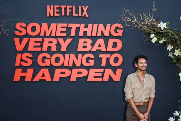 Los Angeles Premiere Of Netflix s Something Very Bad Is Going To Happen Season 1 HOLLYWOOD, LOS ANGELES, CALIFORNIA, USA - MARCH 19: Karan Soni arrives at the Los Angeles Premiere Of Netflix s Something Very Bad Is Going To Happen Season 1 held at The Egyptian Theatre Hollywood on March 19, 2026 in Hollywood, Los Angeles, California, United States., Credit:Chad Salvador Avalon United States, California, Hollywood, The Egyptian Theatre Hollywood Copyright: xChadxSalvadorx xAvalonx 1085029614