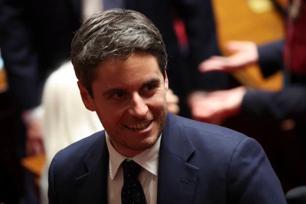 NEWS : Questions au Gouvernement - Assemblee Nationale - Paris - 24 03 2026 Gabriel Attal ParisFrance Copyright: xMichtofx