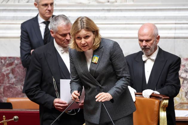 NEWS : Questions au Gouvernement - Assemblee Nationale - Paris - 24 03 2026 Yael Braun-Pivet ParisFrance Copyright: xMichtofx