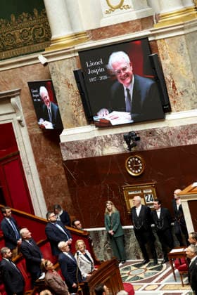 NEWS : Questions au Gouvernement - Assemblee Nationale - Paris - 24 03 2026 Hommage a Lionel Jospin ParisFrance Copyright: xMichtofx