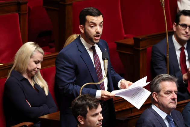 NEWS : Questions au Gouvernement - Assemblee Nationale - Paris - 24 03 2026 Jean-Philippe Tanguy ParisFrance Copyright: xMichtofx