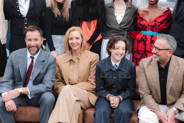 HBO Max s The Pitt London Photocall at The Venue Piccadilly in London, UK, 24 March 2026 London, UK, 24 March 2026: From left to right: Noah Wyle, Lisa Kudrow, Bella Ramsey and Steve Carell at HBO Max s The Pitt London Photocall at on the rooftop of The Venue Piccadilly in London. The HBO Max Experience, an immersive takeover of The Venue, is open to the public on 24 and 25 March. Attending cast: Noah Wyle, Lisa Kudrow, Bella Ramsey, Steve Carell, Phil Dunster, Jordan Firstman, Linda Cardellini, True Whitaker, Charly Clive, Joy Sunday and David Harbour. All episodes of The Pitt Season 1 will be available to stream exclusively on HBO Max in the UK and Ireland from March 26, with episodes from Season 2 airing on a weekly basis., Credit:DAVID Copyright: xDAVIDxJONx@DAVIDJONPHOTOGRAPHYx xAvalonx 1086055181