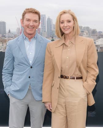 HBO Max s The Pitt London Photocall at The Venue Piccadilly in London, UK, 24 March 2026 London, UK, 24 March 2026: Lisa Kudrow and Michael Patrick King at HBO Max s The Pitt London Photocall at on the rooftop of The Venue Piccadilly in London. The HBO Max Experience, an immersive takeover of The Venue, is open to the public on 24 and 25 March. Attending cast: Noah Wyle, Lisa Kudrow, Bella Ramsey, Steve Carell, Phil Dunster, Jordan Firstman, Linda Cardellini, True Whitaker, Charly Clive, Joy Sunday and David Harbour.All episodes of The Pitt Season 1 will be available to stream exclusively on HBO Max in the UK and Ireland from March 26, with episodes from Season 2 airing on a weekly basis., Credit:DAVID JON @DAVIDJONPHOTOGRAPHY Avalon Copyright: xDAVIDxJONx@DAVIDJONPHOTOGRAPHYx xAvalonx 1086055206