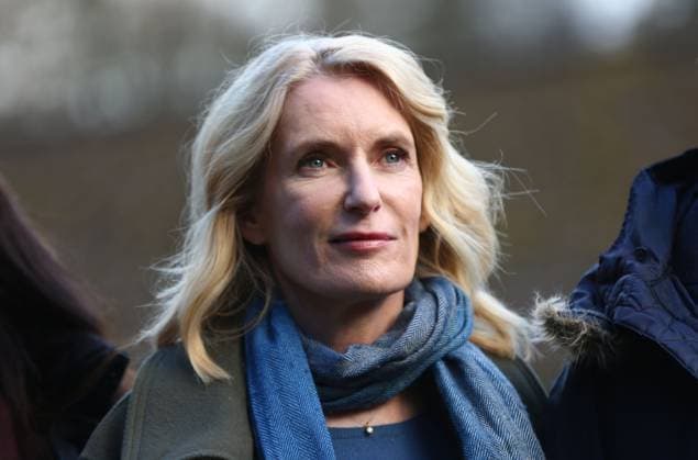 25.03.2026, xcex, GER, Seevetal, Demenzdorf Sunderhof, TV, Tatort, NDR, Settermin, Fototermin, Tatort Koenig in Gelb Dreh im Demenzdorf Sunderhof in Seevetal, Maria Furtwaengler