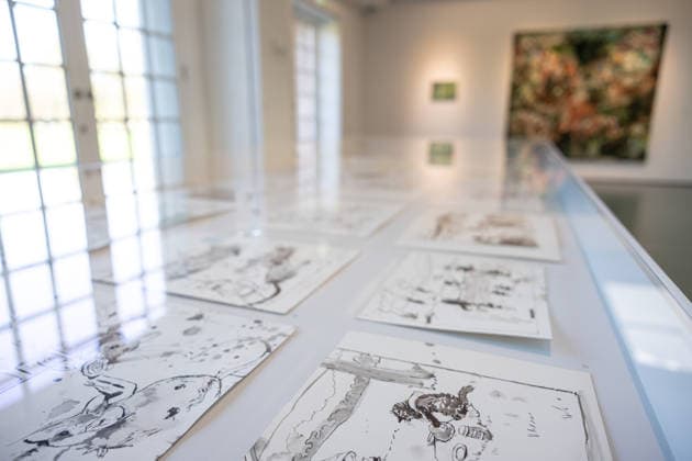 Cecily Brown: Picture Making at Serpentine South, London, UK 26 March 2026 Works on display at the preview of Cecily Brown: Picture Making at Serpentine South, Kensington Gardens, London, UK, on 26 March 2026. The exhibition brings together works inspired by the gallery™s unique location in Kensington Gardens, exploring themes of nature and park life through Brown™s characteristically vigorous brushwork and vivid colour, on view until 6 September 2026., Credit:Pete Speller Avalon UK, London Copyright: xPetexSpellerx xAvalonx 1086389703
