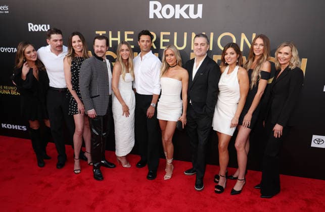 Los Angeles CA March 26 Jessica Smith Evans, Talan Torriero, Christina Sinclair, Trey Phillips, Lauren Conrad, Stephen Colletti, Kristin Cavallari, Dieter Schmitz, Morgan Smith, Alex Hooser, Liz Gatele, at The Reunion Laguna Beach Premier at Shutters On The Beach in Santa Monica on March 26, 2026 Copyright AdMedia 454497 2026 03 26 CA Santa Monica United States Copyright: xAdMediax STAR_454497_015