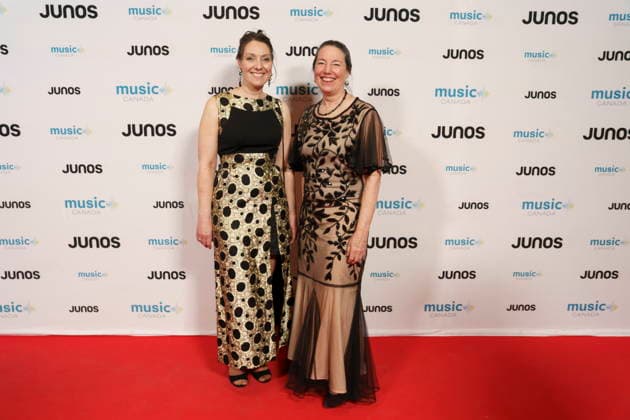 March 28, 2026, Hamilton, On, CAN: Members of the Winnipeg Jazz Orchestra, nominated for Jazz Album of the Year, Group, on the red carpet at the 2026 Juno Awards Gala in Hamilton, Saturday, March 28, 2026. Hamilton CAN - ZUMAc35_ 20260328_zaf_c35_088 Copyright: xPeterxPowerx