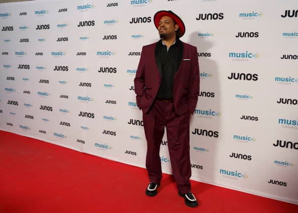 March 28, 2026, Hamilton, On, CAN: Alexis Baro y la Big Band, nominated for Jazz Album of the Year, Group, on the red carpet at the 2026 Juno Awards Gala in Hamilton, Saturday, March 28, 2026. Hamilton CAN - ZUMAc35_ 20260328_zaf_c35_140 Copyright: xPeterxPowerx