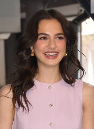 NEW YORK, NY- APRIL 7: Mattea Conforti pictured as the cast of Hulu™s The Testaments to Visit the Empire State Building Ahead of April 8 Premiere on April 7, 2026 in New York City. Copyright: xmpi099 MediaPunchx