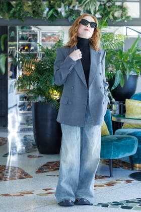 News - Photocall - La donna piu ricca del mondo Isabelle Huppert attends the photocall for the movie La donna piu ricca del mondo on April 08, 2026 at Sofitel Hotel Villa Borghese, Rome, Italy Rome Sofitel Hotel Villa Borghese Italy Copyright: xEmanuelaxVertollix xLiveMediax LPN_2379119