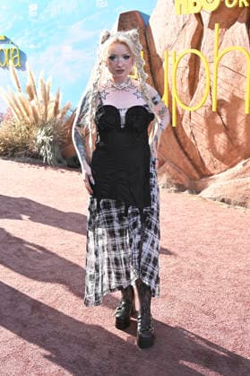 Ewa Grzelakowska-Kostoglu a.k.a. Red Lipstick Monster bei der Premiere der 3. Staffel der HBO-Serie Euphoria im TCL Chinese Theatre. Los Angeles, 07.04.2026