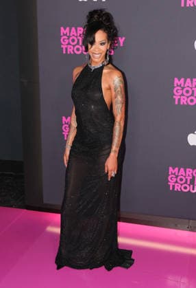 NEW YORK, NEW YORK - APRIL 08: Rico Nasty at Apple s Margo s Got Money Troubles premiere at Regal Union Square on April 08, 2026 in New York City.. Copyright: xAdMediax xMediaPunchx