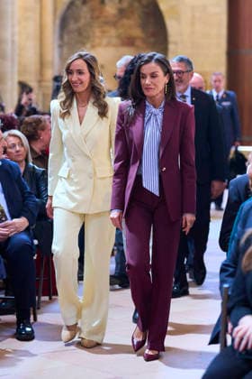 09-04-2026 Lleida Queen Letizia during a meeting with the Association of women entrepreneurs of Lleida (Association De Dones Empresaries De Lleida) and the presentation of the 16th Ap!lleida awards in Lleida. No Spain  Copyright: xPPEx