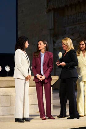 April 9, 2026, Lleida, Cataluna, Spain: Queen Letizia of Spain attends the 16th Ap!Lleida Awards ceremony at Catedral de la Seu Vella on April 9, 2026 in Lleida, Spain Lleida Spain - ZUMAg15_ 20260409_zaf_g15_060 Copyright: xJackxAbuinx