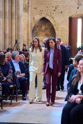 April 9, 2026, Lleida, Cataluna, Spain: Queen Letizia of Spain attends the 16th Ap!Lleida Awards ceremony at Catedral de la Seu Vella on April 9, 2026 in Lleida, Spain Lleida Spain - ZUMAg15_ 20260409_zaf_g15_042 Copyright: xJackxAbuinx