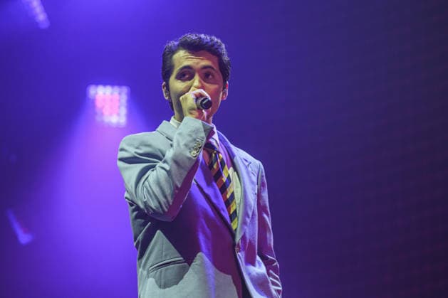 Music Concert - Fulminacci - Palazzacci Tour 2026 Fulminacci - stage name of Filippo Uttinacci - performs live during the concert of Palazzacci Tour 2026 on stage of Palazzo dello Sport on April 09, 2026 in Rome, Italy Rome Palazzo dello Sport Italy Copyright: xRobertoxBettacchix xLiveMediax LPM_2381151