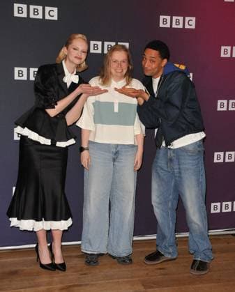 Mint TV drama special screening, London Emma Laird, Charlotte Regan and Loyle Carner (Ben Coyle-Larner) at the Mint TV drama special screening, BFI Southbank, Belvedere Road, on Thursday 09 April 2026 in London, England, UK. CAP CAN CAN London UK Great Britain Copyright: xCanxNguyen CapitalxPicturesx