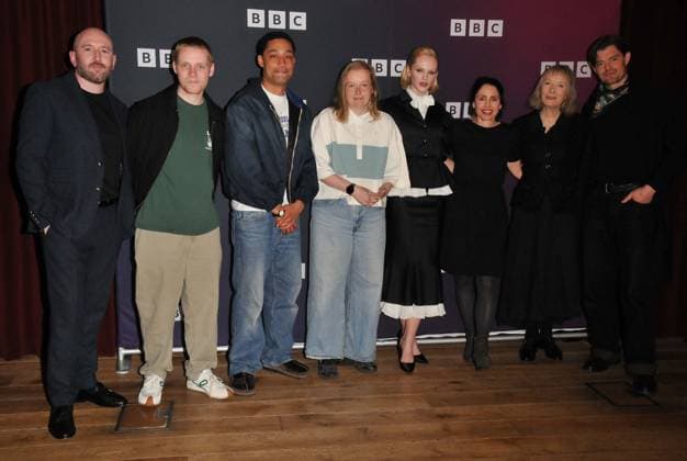 Mint TV drama special screening, London David Carlyle, Lewis Gribben, Loyle Carner (Ben Coyle-Larner), Charlotte Regan, Emma Laird, Laura Fraser, Lindsay Duncan and Sam Riley at the Mint TV drama special screening, BFI Southbank, Belvedere Road, on Thursday 09 April 2026 in London, England, UK. CAP CAN CAN London UK Great Britain Copyright: xCanxNguyen CapitalxPicturesx