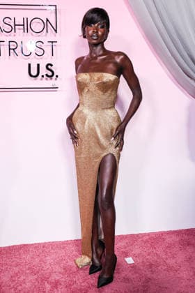 Fashion Trust U.S. Awards 2026 LOS ANGELES, CALIFORNIA, USA - APRIL 07: Aweng Chuol wearing Nicholas Oakwell Couture arrives at the Fashion Trust U.S. Awards 2026 In Partnership With Google held at nya studios WEST on April 7, 2026 in Los Angeles, California, United States., Credit:Chad Salvador Avalon United States, California, Los Angeles, nya studios WEST Copyright: xChadxSalvadorx xAvalonx 1089976161