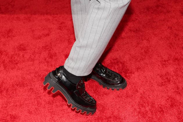 April 10, 2026, Los Angeles, California, USA: Samuel Arnold, Louboutin, shoe detail at the Netflix Emily in Paris event during PaleyFest LA at Dolby Theatre Los Angeles USA - ZUMAg107 20260410_zep_g107_064 Copyright: xNinaxPrommerx