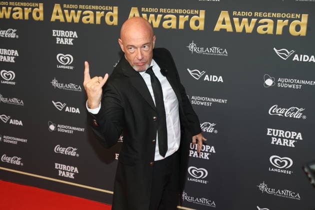 Der Graf von Unheilig bei der Verleihung des 26. Radio Regenbogen Award 2026 in der Europa-Park Arena. Rust, 10.04.2026