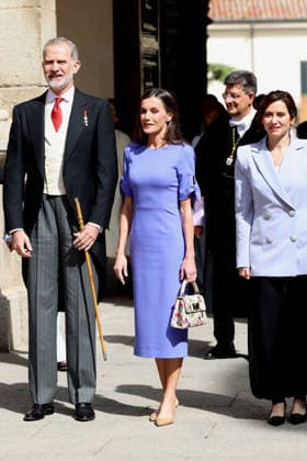 The King and Queen of Spain will present the Miguel de Cervantes 2025 Prize for Literature in the Spanish Language to the writer Gonzalo Celorio I D Felipe, Queen Letizia and the President of the Community of Madrid, Isabel Díaz Ayuso, on their arrival at the presentation of the Miguel de Cervantes 2025 Prize for Literature in the Spanish Language to the writer Gonzalo Celorio, on April 23, 2026, in Alcalá de Henares Madrid, Spain This recognition of a unique career, the Miguel de Cervantes Prize, awarded by the Ministry of Culture and endowed with 125,000 euros, distinguishes Celorio this year for his exceptional literary work and intellectual work, 125,000, distinguishes Celorio this year for his exceptional literary and intellectual wor Copyright: xÃngelxDiazxBrinasx 7464200