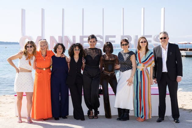 The 9th Canneseries International Festival - BOHO Photocall Abbie Boutkabout, Zita Theunynck, Olympia Allaert, Ikram Aoulad, Helen Perquy, Miss Angel, Serine Ayari, Philippe De Schepper, Laura Brewaeys attends the BOHO Photocall Photocall at the 9th Canneseries International Festival at Plage Du Majestic on April 27, 2026 in Cannes, France. Photo by ShootPix ABACAPRESS.COM Cannes France Copyright: xShootpix ABACAx
