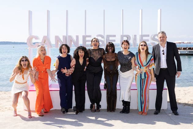 The 9th Canneseries International Festival - BOHO Photocall Abbie Boutkabout, Zita Theunynck, Olympia Allaert, Ikram Aoulad, Helen Perquy, Miss Angel, Serine Ayari, Philippe De Schepper, Laura Brewaeys attends the BOHO Photocall Photocall at the 9th Canneseries International Festival at Plage Du Majestic on April 27, 2026 in Cannes, France. Photo by ShootPix ABACAPRESS.COM Cannes France Copyright: xShootpix ABACAx