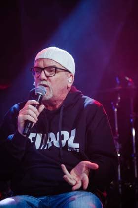 07.05.2026, Aspach, GER, Unterwegs in Deutschland, Releasekonzert, Konzert, Bergwerk, Gerry Friedle, DJ-ÖTZI, im Bild DJ-Ötzi, Gerry Friedle, DJ- Oetzi, Ötzi, PRESSEFOTO Scharinger - Photoredit D. Scharinger