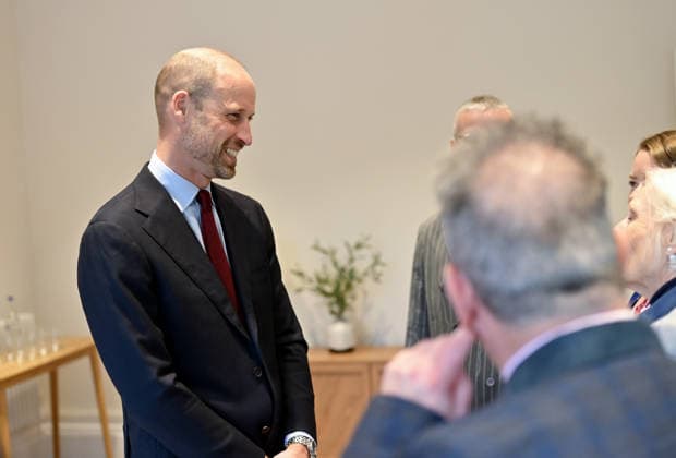 The Prince Of Wales Officially Opens James Place Birmingham BIRMINGHAM, ENGLAND - MAY 11: Prince William, Prince of Wales during the official opening of James Place Birmingham on May 11, 2026 in Birmingham, England. With established centres in Liverpool, London and Newcastle, the charity aims to provide free, rapid-access therapy and life-saving support for men in suicidal crisis., Credit:Eamonn M. McCormack PA ROTA - B68 Avalon United Kingdom, England, Birmingham Copyright: xEamonnxM.xMcCormackx xPAxROTAx-xB68x xAvalonx 1098185447