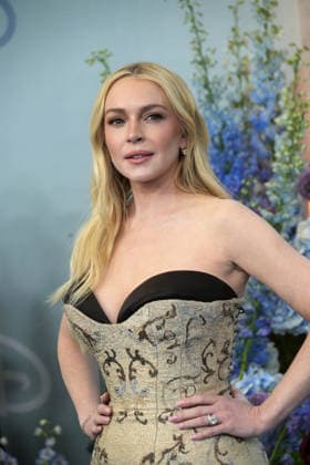 May 12, 2026, New York, Ny, USA: LINDSAY LOHAN attends the Disney Upfront 2026 Red Carpet Talent.The Javits Center, NYC.May 12, 2026. . Disney Upfront 2026 Red Carpet Talent.The Javits Center, NYC.May 12, 2026. . Disney Upfront 2026 Red Carpet Talent.The Javits Center, NYC.May 12, 2026. New York USA - ZUMAms4_ 20260512_faf_ms4_006 Copyright: xSoniaxMoskowitzxGordonx