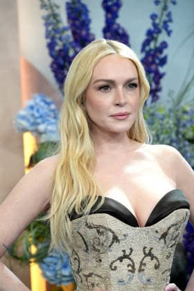 May 12, 2026, New York, Ny, USA: LINDSAY LOHAN attends the Disney Upfront 2026 Red Carpet Talent.The Javits Center, NYC.May 12, 2026. . Disney Upfront 2026 Red Carpet Talent.The Javits Center, NYC.May 12, 2026. . Disney Upfront 2026 Red Carpet Talent.The Javits Center, NYC.May 12, 2026. New York USA - ZUMAms4_ 20260512_faf_ms4_007 Copyright: xSoniaxMoskowitzxGordonx