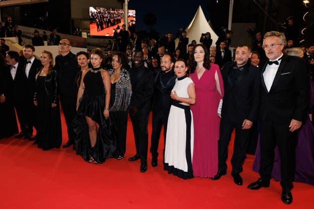 Azize Kabouche, Emmanuelle Bercot, Vincent Garenq, Antoine Reinartz, Mounira Barbouch, Sandy Lewis Godefroy, guest, Diamadoua Sissoko, guest, Mickaëlle Paty sister of Samuel Paty , guest, Nedjim Bouizzoul, guest, François Kraus Montée des marches du film Labandon lors du 79ème Festival International du Film de Cannes, le 13 mai 2026 Jacovides Moreau Bestimage Red carpet for Forsaken at the 79th Cannes International Film Festival on May 13, 2026 Cannes France Copyright: xJACOVIDES-MOREAUx xBESTIMAGExJACOVIDES-MOREAUx xBESTIMAGEx