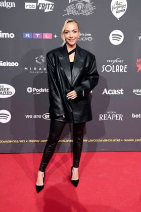 Janin Ullmann bei der Verleihung des Deutschen Podcast Award 2026 im Großen Sendesaal des rbb. Berlin, 13.05.2026