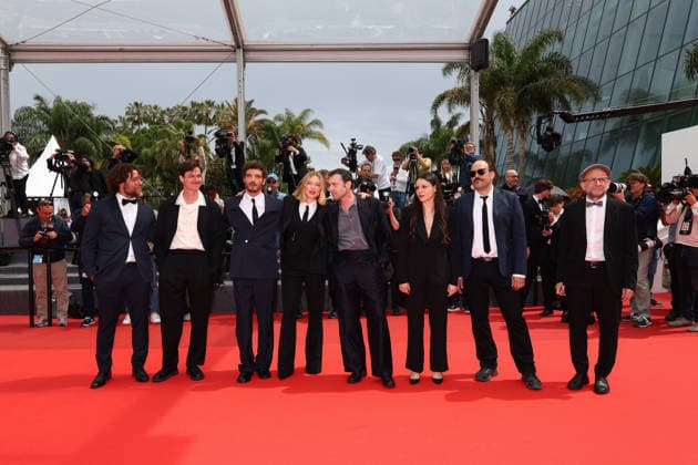 Internationale Filmfestspiele von Cannes, The Unknown Premiere #4 May 18, 2026, Cannes, Cote D azur, France: VINCENT POYMIRO, NICOLAS ANTHOME, LILITH GRASMUG, LAURENT SENECHAL, LEA SEYDOUX, ARTHUR HARARI, NIELS SCHNEIDER and LUCAS HARARI on the red carpet for the screening of THE UNKNOWN at the 79th Annual Cannes Film Festival at Palais des Festivals in Cannes, France Cannes France - ZUMAc179 20260518_zep_c179_004 Copyright: xMickaelxChavetx