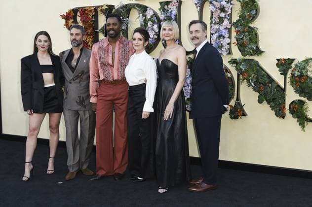 Will Forte, Kerri Kenney-Silver, Tracey Wigfield, Marco Calvani, Colman Domingo, Lang Fisher, Tina Fey, Erika Henningsen at arrivals for THE FOUR SEASONS 2nd Season Premiere, The Egyptian Theatre Hollywood, Los Angeles, CA, May 19, 2026. Photo By: Elizabeth Goodenough Everett Collection THE FOUR SEASONS 2nd Season Premiere PUBLICATIONXNOTxINxCANxCHNxFRAxITAxJPNxNORxPOLxRUSxESPxUKxUSA