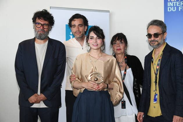 The 11th Golden Eye was awarded to the Iranian film Rehearsals for a revolution by Pegah Ahangarani, on the sidelines of the 79th Cannes International Film Festival, May 22, 2026 The 11th Golden Eye jury was chaired by M Chernov and comprised TJackson, G Pailhas, L Soualem et V Castanet Lionel Urman Bestimage The 11th Golden Eye was awarded to the Iranian film Rehearsals for a revolution by Pegah Ahangarani, on the sidelines of the 79th Cannes International Film Festival, on May 22, 2026 The jury for the 11th edition of The Golden Eye was chaired by M Chernov and composed of T Jackson, G Pailhas, L Soualem and V Castanet Cannes France Copyright: xLIONELxURMANxx xBESTIMAGExLIONELxURMANxx xBESTIMAGEx