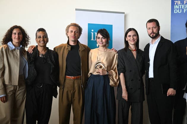 The 11th Golden Eye was awarded to the Iranian film Rehearsals for a revolution by Pegah Ahangarani, on the sidelines of the 79th Cannes International Film Festival, May 22, 2026 The 11th Golden Eye jury was chaired by M Chernov and comprised TJackson, G Pailhas, L Soualem et V Castanet Lionel Urman Bestimage The 11th Golden Eye was awarded to the Iranian film Rehearsals for a revolution by Pegah Ahangarani, on the sidelines of the 79th Cannes International Film Festival, on May 22, 2026 The jury for the 11th edition of The Golden Eye was chaired by M Chernov and composed of T Jackson, G Pailhas, L Soualem and V Castanet Cannes France Copyright: xLIONELxURMANxx xBESTIMAGExLIONELxURMANxx xBESTIMAGEx
